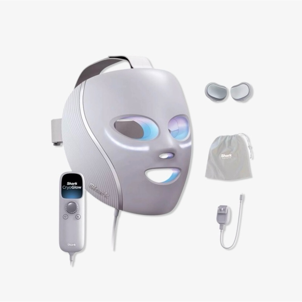 Shark CryoGlow LED Face Mask - Brand New Unopened - Lilac